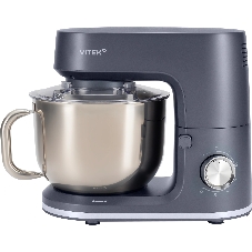 Миксер Vitek VT-PM0660 серый, стационарный, 2000 Вт, 6 л, 6 скоростей