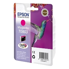 Картридж струйный Epson C13T08034011 пурпурный (330 стр.) для Epson St Ph P50/PX660/PX720WD