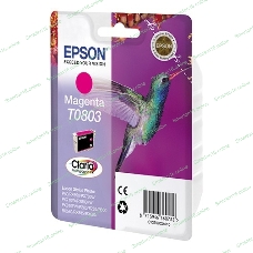 Картридж струйный Epson C13T08034011 пурпурный (330 стр.) для Epson St Ph P50/PX660/PX720WD
