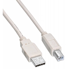 Кабель BuroКабель USB2.0 USB2.0-AM/BM-1.8M-MG A(m)/B(m) (1.8м) феррит.кольца(USB2.0-AM/BM-1.8M-MG)