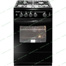 Плита газовая Лысьва ГП 400 М2С -2у черный, конфорок 4 шт, духовка 57 л, 50 см x 84 см x 60 см