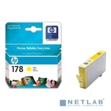 Картридж струйный HP №178 CB320HE желтый для HP C5383/C6383/B8553/D5463 (300 стр.)