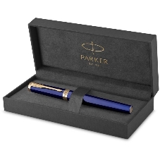 Ручка перьевая Parker Ingenuity Core F570 (2182009) Blue GT, F, сталь нержавеющая, подарочная коробка