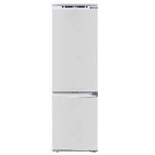 Встраиваемый холодильник Maunfeld MBF177NFFWGR Inverter белый двухкамерный 194/57 л морозилка снизу, NoFrost