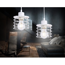 Светильник Ambrella light TR8065 WH белый E27 max 40W D120*950