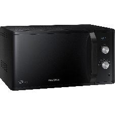 Микроволновая печь Samsung MS23K3614AK черный, 23 л, 800 Вт, переключатели - поворотный механизм