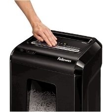 Шредер Fellowes Powershred 92Cs FS-1719301 P-4, 4х38мм, 18лст., 25лтр., уничтожает: скобы, карты, скрепки, CD
