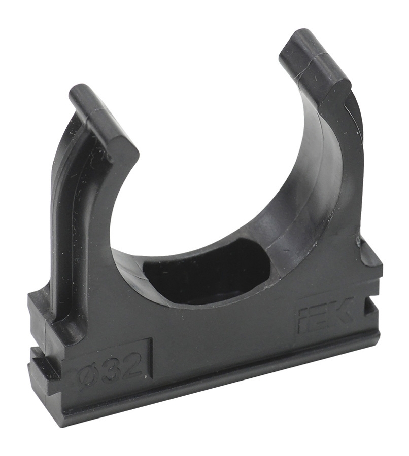 Держатель d32мм IEK CTA10D-CF32-K02-050-PCS (упак.:50шт) черный