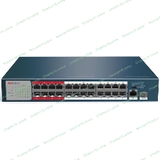 Коммутатор Hikvision HiWatch DS-S2624P(B) неуправляемый