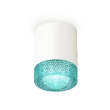 Светильник Ambrella Light XS6301043 SWH/BL белый песок/голубой MR16 GU5.3 (C6301, N6153)