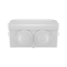 Коробка ответвительная DKC 53801 с 6 кабельными вводами д.25мм IP55 100х100х50мм