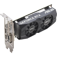 Видеокарта ASUS GeForce RTX 3050 LP BRK OC Edition, 6 GB GDDR6, 96 bit, DVI-D, DisplayPort, HDMI, GPU 1042 MHz