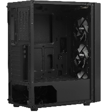 Корпус без блока питания PCCOOLER MA100 MESH BK, Mesh Mid Tower, черный, TG, 0.4 SPCC, 3x120мм ARGb ATX, mATX, mITX 160/310/180мм 2x2.5