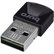 Адаптер USB Buro Bluetooth 5.1+EDR class 1.5 20м черный