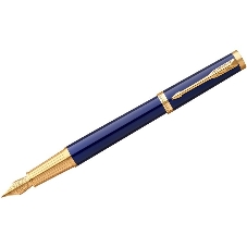 Ручка перьевая Parker Ingenuity Core F570 (2182009) Blue GT, F, сталь нержавеющая, подарочная коробка