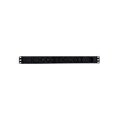 БРП Uniprom, управляемый, 1U, 240В, 1Ф, 16A, 10xC13 2xC19, 2м кабель, IEC320 C20