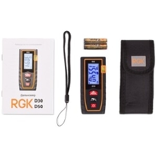 Лазерная рулетка RGK D30 дальность 0.3-30м точность ±2мм
