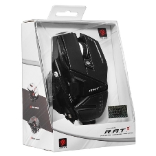 Мышь проводная Mad Catz R.A.T. 8+ черный, 16000 dpi, USB, кнопки - 11