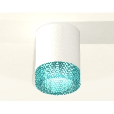 Светильник Ambrella Light XS6301043 SWH/BL белый песок/голубой MR16 GU5.3 (C6301, N6153)