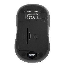 Мышь беспроводная Acer OMR136 красный, 1000 dpi, радиоканал, USB, кнопки - 3