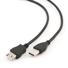 Кабель Gembird PRO USB 2.0 удлинительный 1.8м AM/AF позол. контакты, пакет