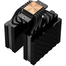Кулер для процессора PCCooler RT620 BK (250W, 4-pin PWM, 157mm, Al/Cu, 6x6mm, 2x120mm, 73.32CFM, 34.9dBA, 2200RPM, S: 1851/1700/1200/115X, AM5/AM4, black)