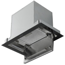 Вытяжка встраиваемая Krona Selina 600 Glass S черный, 52 см, 1300 куб. м/ч, 61 дБ
