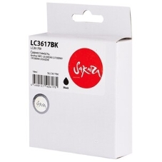 Картридж струйный Sakura LC3617BK для Brother, черный, 16 мл., 550 к.