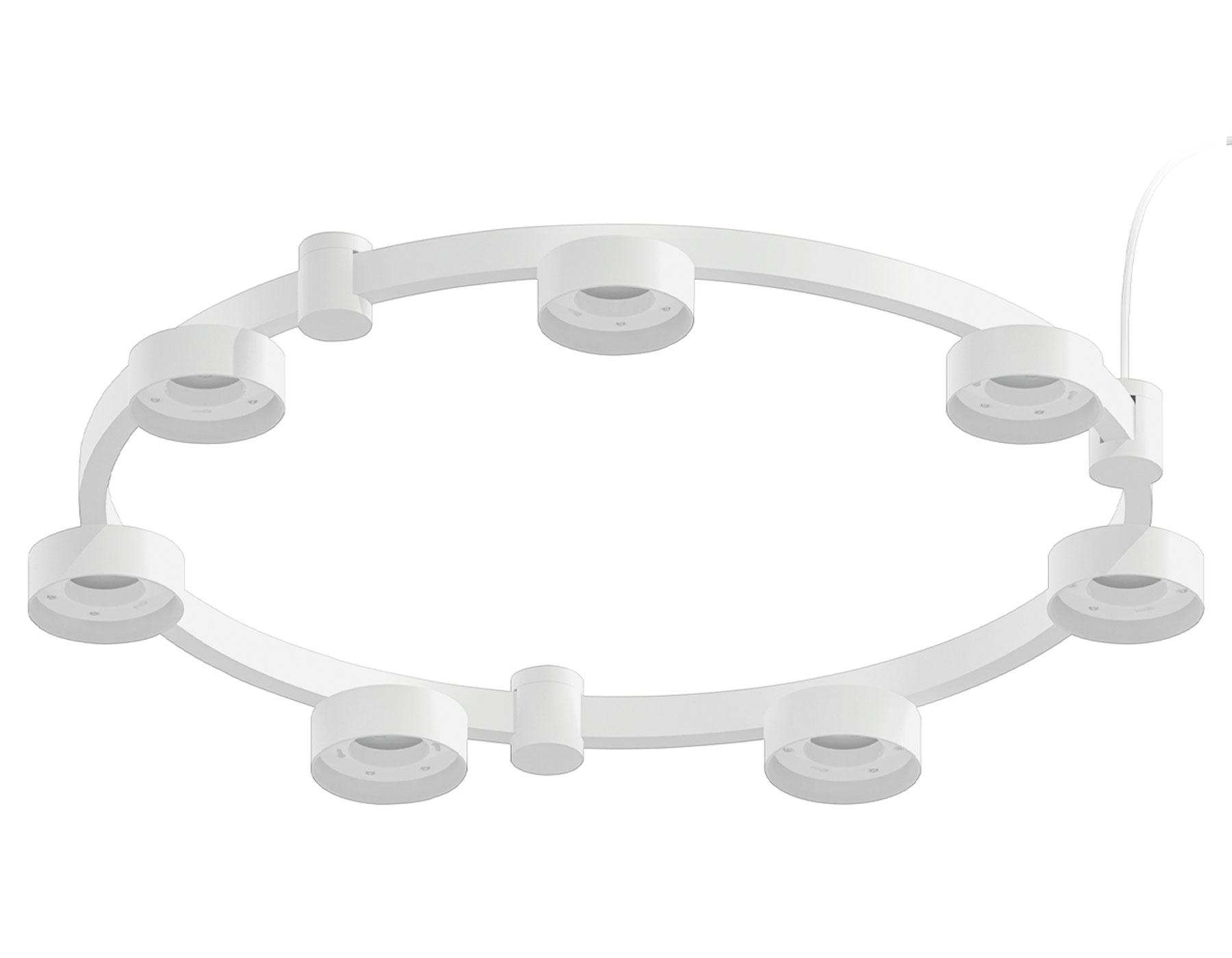 Корпус светильника C9236/7 SWH белый песок D635*70.5mm GX53/7