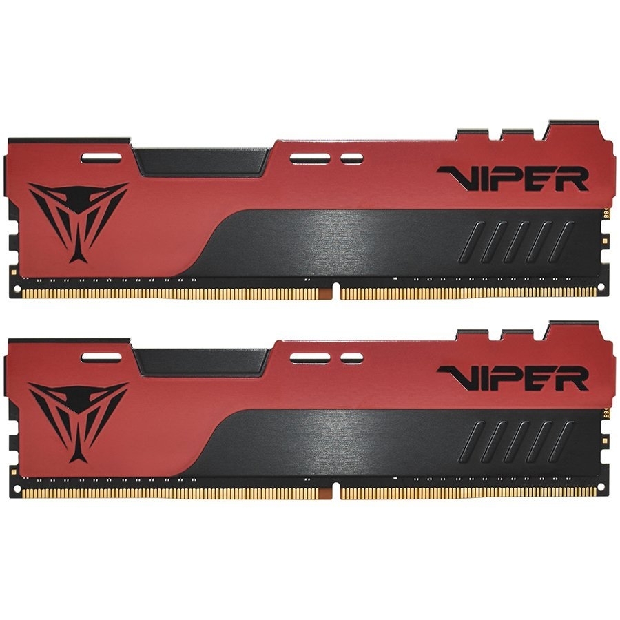 Оперативная память Patriot Viper Elite II, DDR4, 64GB (2x32 GB), 3200 MHz, CL18, DIMM, радиатор, красный/черный