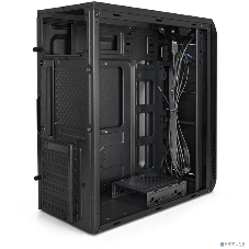 Компьютерный корпус Miditower ExeGate XP-334UC (ATX, без БП, 1хUSB/1хUSB 3.0/1хTypeC, аудио, черный)