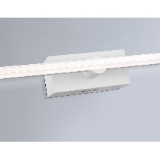 Настенный светодиодный светильник Ambrella light FL6111 WH белый 9W 3000K-6400K 410*45*80