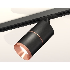 Светильник Ambrella light XT7402040 SBK/PPG черный песок/золото розовое полированное MR16 GU5.3