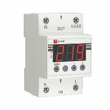 Реле напряжения с дисплеем MRV 63А PROxima EKF MRV-63A