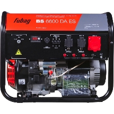 Электрогенератор бензиновый FUBAG BS 6600 DA ES, 6 кВт, 78 дБ 90 кг