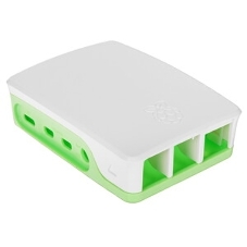 Корпус Qumo ABS Plastic, Raspberry Pi 4, White+Green(RS031)