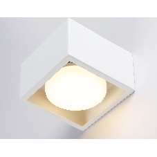 Светильник накладной TN70825 WH белый GX53 max 12W 100*100*60