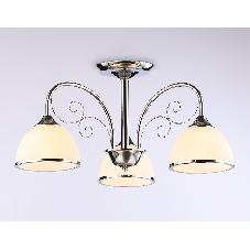 Светильник Ambrella light TR3181/3 CH/FR хром/белый матовый E27/3 max 40W D585*285