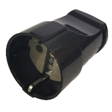 Розетка разборная GRV-S-16-R-G-B-IP20, 16А, круглая, с/з, черная, IP20, 1/20/200 Розетка разборная GRV-S-16-R-G-B-IP20, 16А, круглая, с/з, черная, IP20, 1/20/200