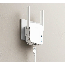 Усилитель Wi-Fi N300 Wi-Fi Mesh Repeater, AP mode, 300Mbps at 2.4GHz, 802.11/b/g/n, 1 10/100Mbps Port, WPS button, Intelligent Signal Light, Access Control, LED control, Cudy APP