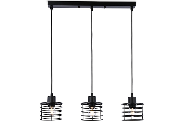 Светильник Ambrella light TR8075/3 BK черный E27*3 max 40W 582*120*1040