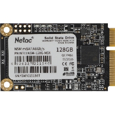 Накопитель SSD Netac N5M, 128Gb, mSATA, R/W 560/520
