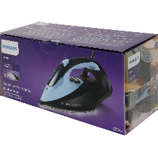 Утюг Philips DST7041/20 синий/черный, 2800 Вт, 50 г/мин, 250 г/мин, 300 мл