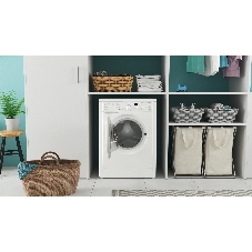 Стиральная машина Indesit IWSD6105 (CIS) L(R) белый, загр. фронтальная макс.: 6 кг 1000 об/мин класс: А