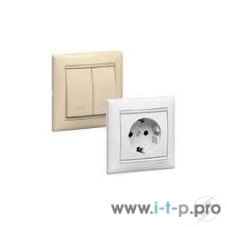 Выключатель Legrand 774305 Valena двухклавишный 10 AX(слоновая кость)