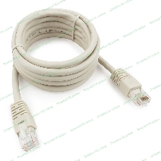 Патч-корд UTP Cablexpert PP6U-2M cat.6, 2м, литой, многожильный, серый