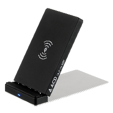 Беспроводное зарядное устройство ACD-W102Q-F1B 10Вт, беспроводная Qi, 2-катушки с QC, 5В/2А ~ 9В/1,8А RTL
