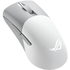 Мышь беспроводная/проводная ASUS ROG Keris Wireless AimPoint белый, 36000 dpi, радиоканал, Bluetooth, USB, кнопки - 5