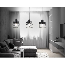 Светильник Ambrella light TR8075/3 BK черный E27*3 max 40W 582*120*1040
