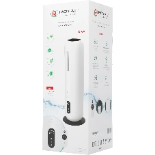 Увлажнитель воздуха Royal Clima RIVA RUH-RV300/8.0E-WT белый, 30 м², 8 л, ультразвуковой, гигростат, ароматизация, пульт ДУ, ночной режим, верхний залив воды